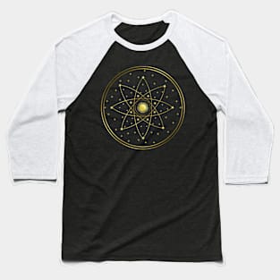 Stars - Sun - Graphic - geometric design Baseball T-Shirt